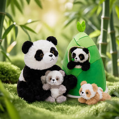 Tezituor panda set is gift-ready for birthdays and celebrations.