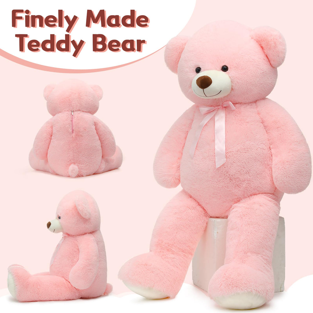 Tezituor bear arrival vacuum-packed, then fluff to full softness.