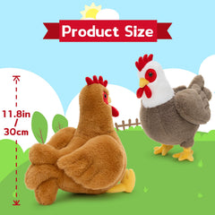 Tezituor white chick plush – soft fill for comforting hugs.