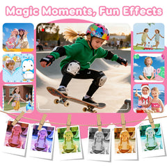 Tezousi Kids Camera USB charging keeps fun going on the go.