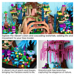 TG BLOCKS Micro Brick Tree of Life 1777-piece model inspires creative building sessions.