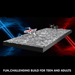 TG BLOCKS Star Trench 3D Wars Run wall hanging option for stylish decor