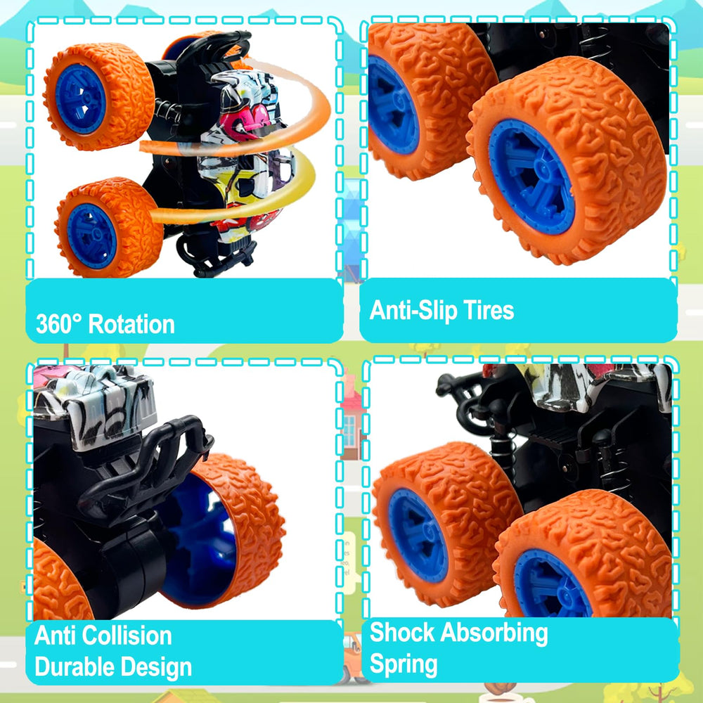 TGIQROVE 360° stunt capability on sand, grass, mud, or rocks