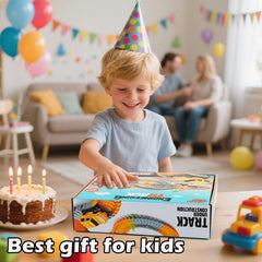 TGJH track set is a thoughtful gift for kids aged 3-7.