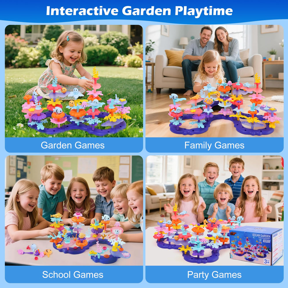 TGJH Ocean Flower Seals: friendly aquatic companions spark storytelling