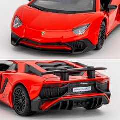 TGRCM-CZ Aventador 1/36 interior detail enhances collectibility.