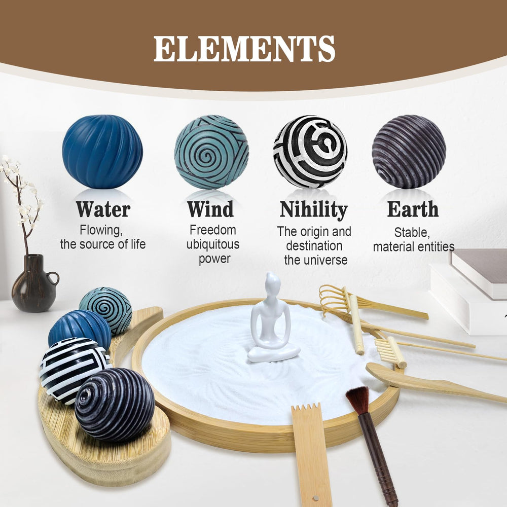 Thaibear Zen Garden sphere holder keeping spheres tidy