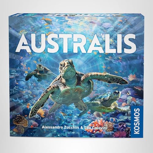 Thames and Kosmos Australis family game night visuals invite easy learning.