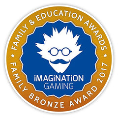 Award badges on the Dimension box emphasize award-winning design