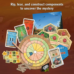 EXIT: The Game on Catan trade cards emphasize negotiation with island residents.