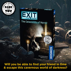 Thames & Kosmos EXIT Catacombs of Horror crypt art mood and atmosphere