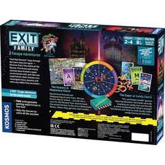 EXIT Game Family puzzle pieces close-up for hands-on at-home play.