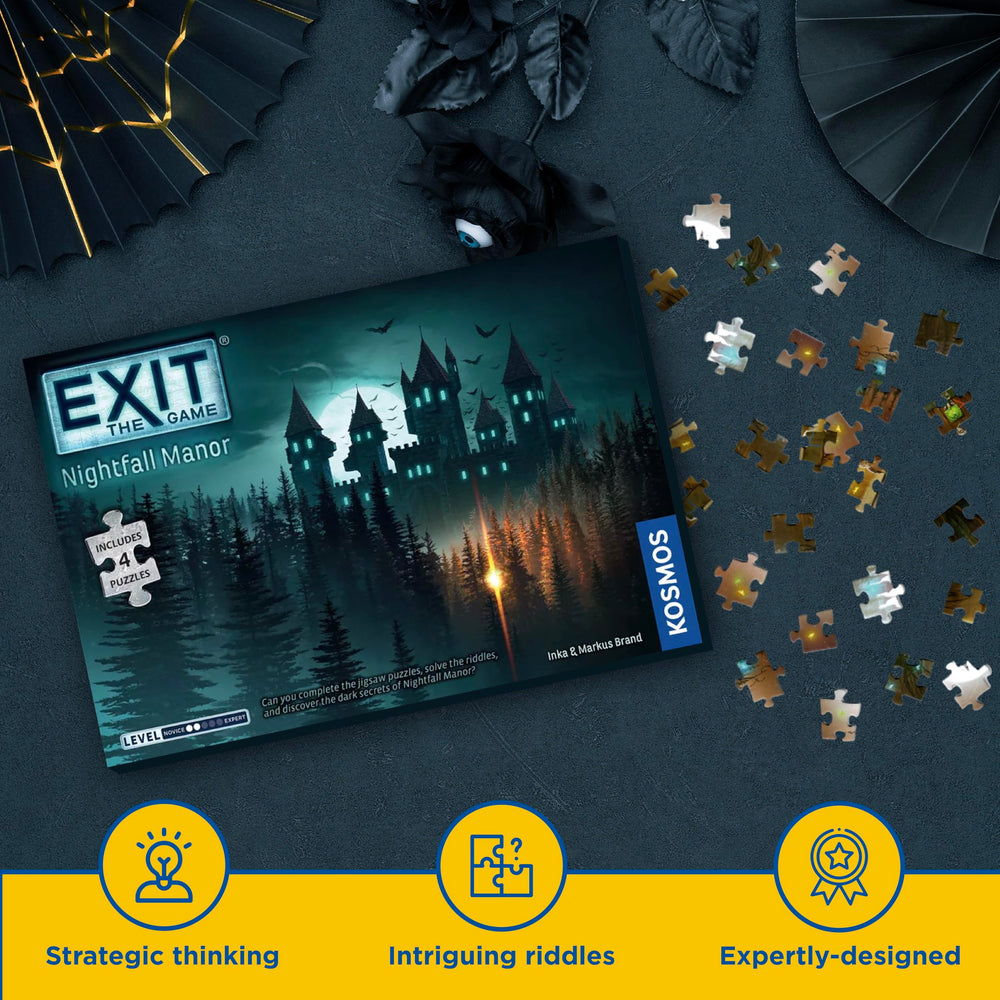 Award-winning EXIT series adds prestige to puzzle lovers' collection.