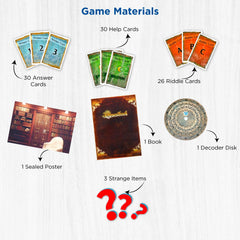 EXIT Sinister Mansion card based gameplay with no apps required