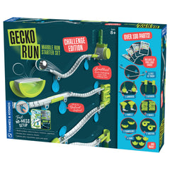 Thames & Kosmos Gecko Run Edition box with all parts for hands-on play