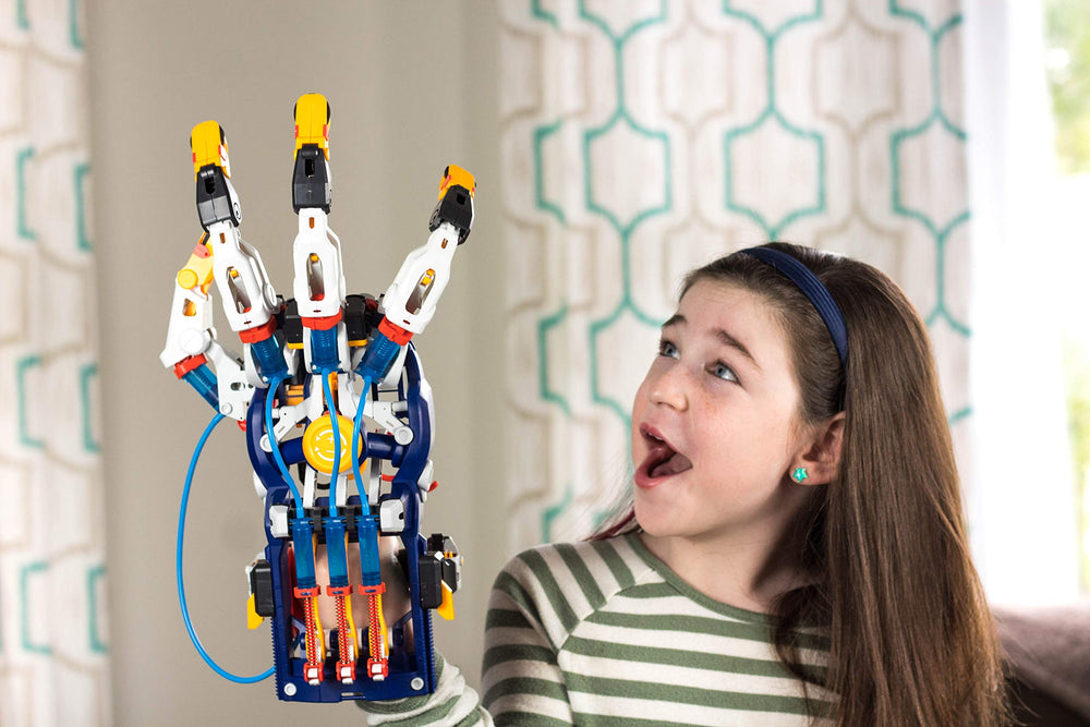 Thames and Kosmos Mega Cyborg Hand instruction manual supports hands-on learning.