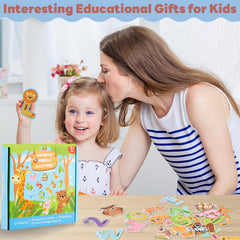 Thboxes 52PCS magnets feature colorful designs for engaging play and literacy.