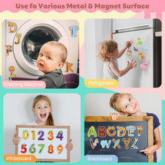Thboxes 52PCS magnets deliver durable magnetic backing for daily play.