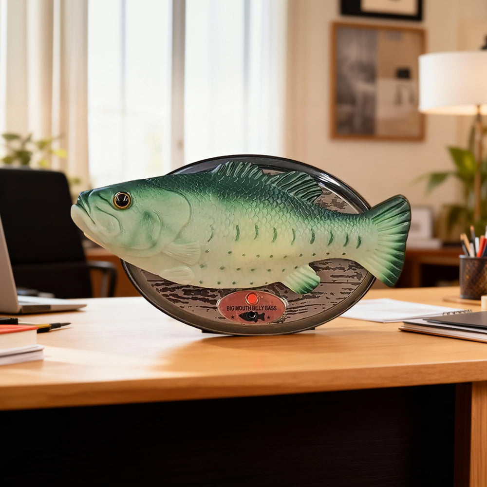 The 3D Art Company Billy Bass ships in full-color retail box.