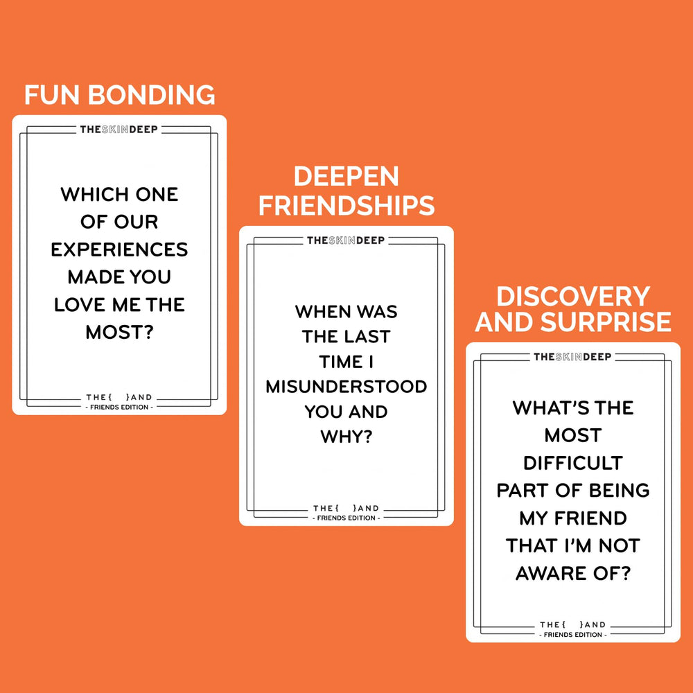 THE AND Friends Edition sparks friendship-bond moments through guided prompts.
