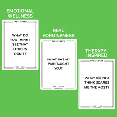 THE AND Healing Edition expansion deck closeup for expanding meaningful conversations.