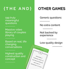 THE AND Healing Edition user-friendly guide complements the game for guided conversations.