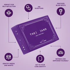 THE AND Self Love Edition card closeup showing prompts for introspection