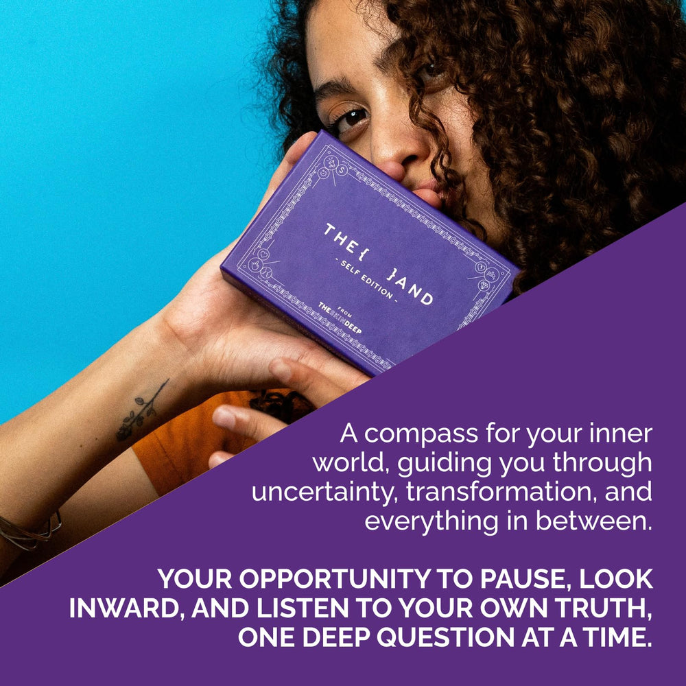THE AND Self Love Edition meditation setup for peaceful reflection