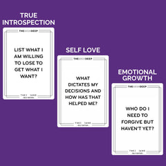 THE AND Self Love Edition prompts spread for journaling and meditation