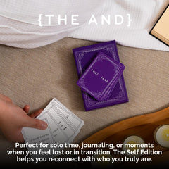 THE AND Self Love Edition shelf display suggests calm self-care routine