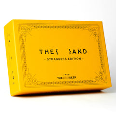 THE AND Strangers Edition packaging front inviting social exploration and gifting.