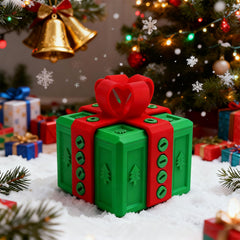 The Annoying Present screws on box invites playful unboxing moment