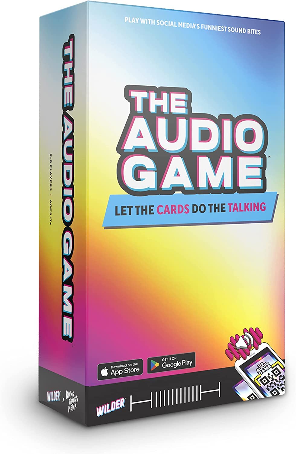 The Audio Game scan-to-hear lets you hear clips instantly during play.