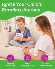 The Bambino Tree sight words flash cards include 18 mini-games to boost engagement.