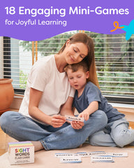The Bambino Tree sight words flash cards are ideal for home or classroom practice.