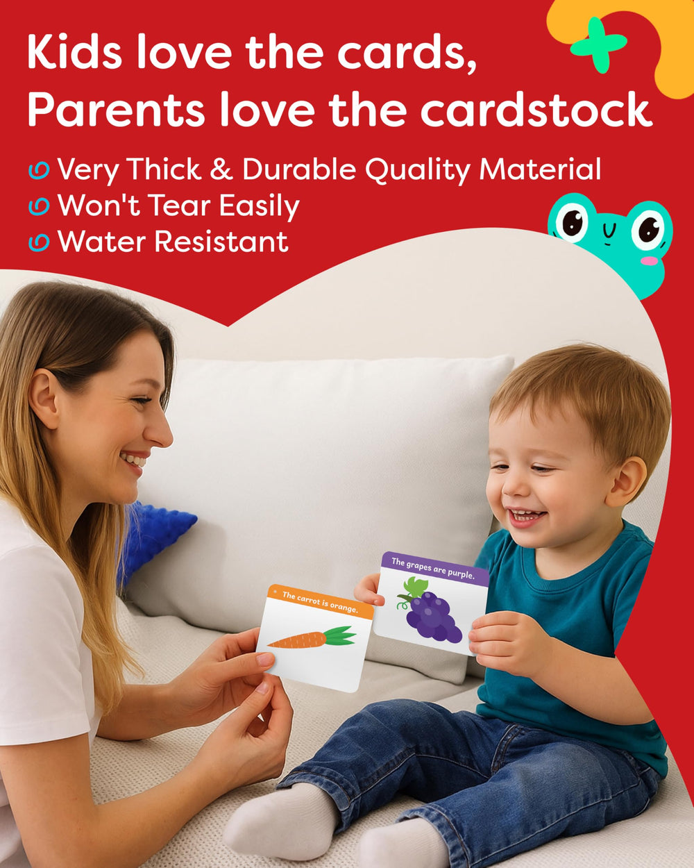 THE BAMBINO TREE opposites flash cards show everyday pairs with clear illustrations