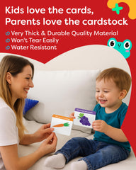 THE BAMBINO TREE opposites flash cards show everyday pairs with clear illustrations
