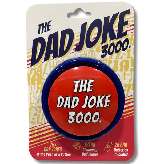 The Dad Joke 3000 button-press moment with 75+ jokes for instant laughter at gatherings.