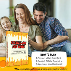 The Dad Joke 3000 family game night setup invites shared laughter.
