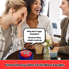The Dad Joke 3000 gift packaging ready for a surprise gag gift.