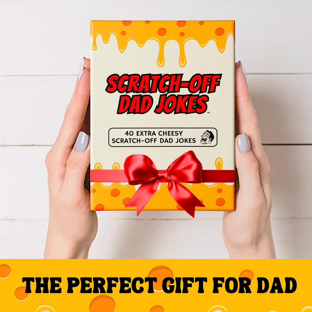 The Dad Joke 3000 stocking stuffer display highlights a fun holiday gift.