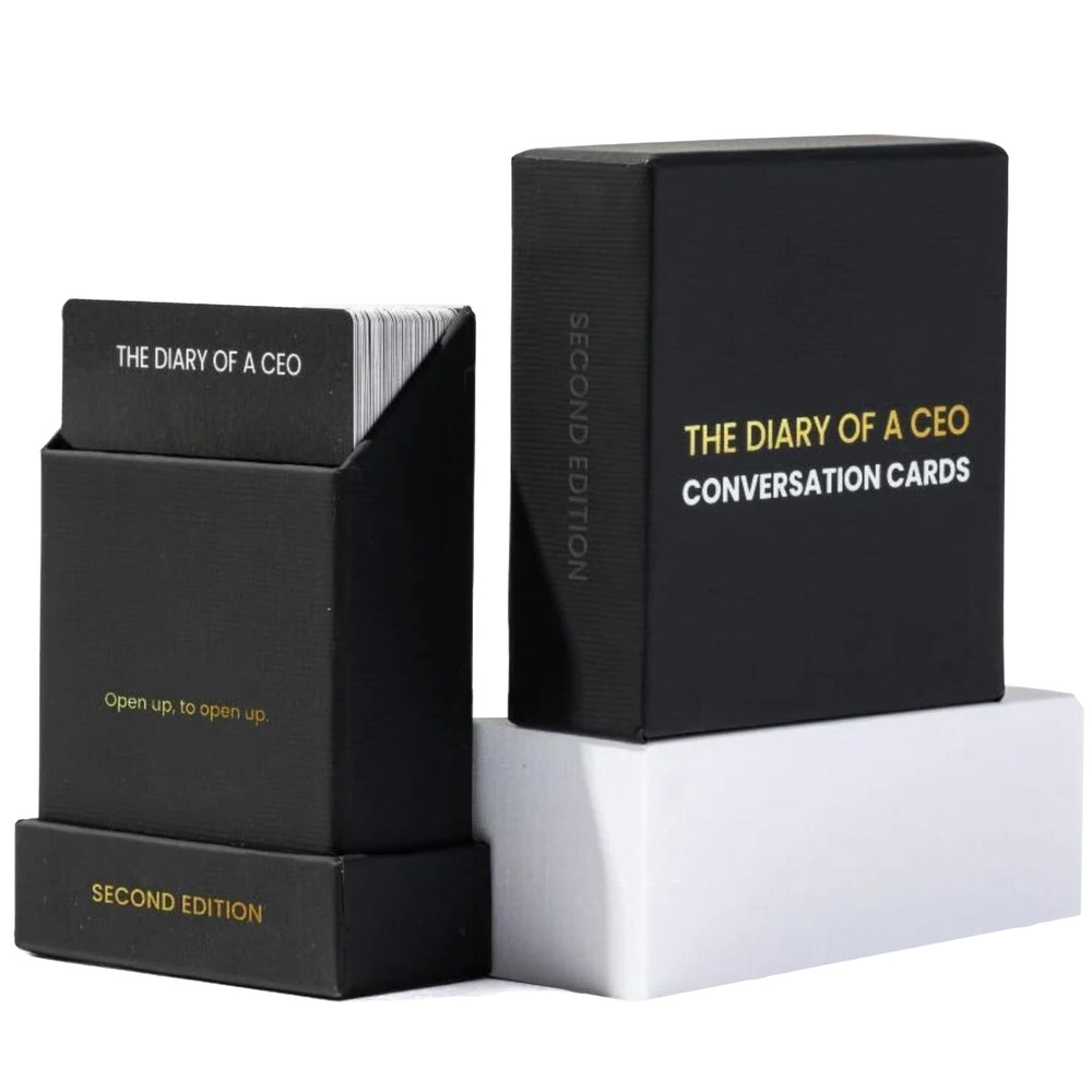 The Diary Of A CEO 2nd Edition cover, ideal for couples' conversations.