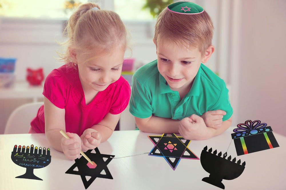 The Dreidel Company scratch cards are durable and long-lasting.