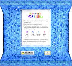 Instruction cards included with The Dreidel Company dreidels