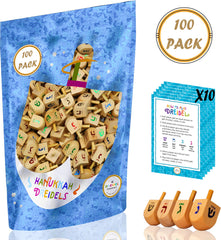 The Dreidel Company multi-pack packaging option for gifts and party planning