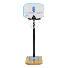 Document Dunk rim attached to a trash can demonstrates sturdy construction for daily use.