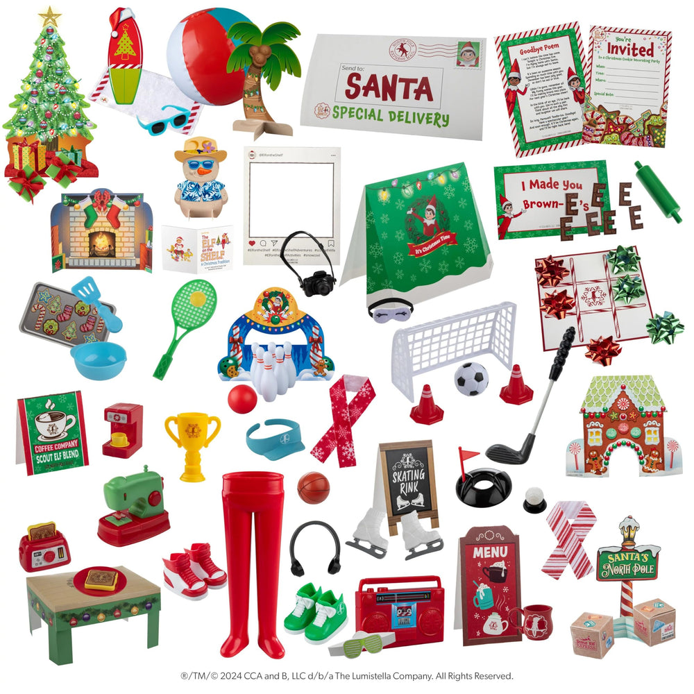 The Elf on the Shelf arrival departure prop captures special moments