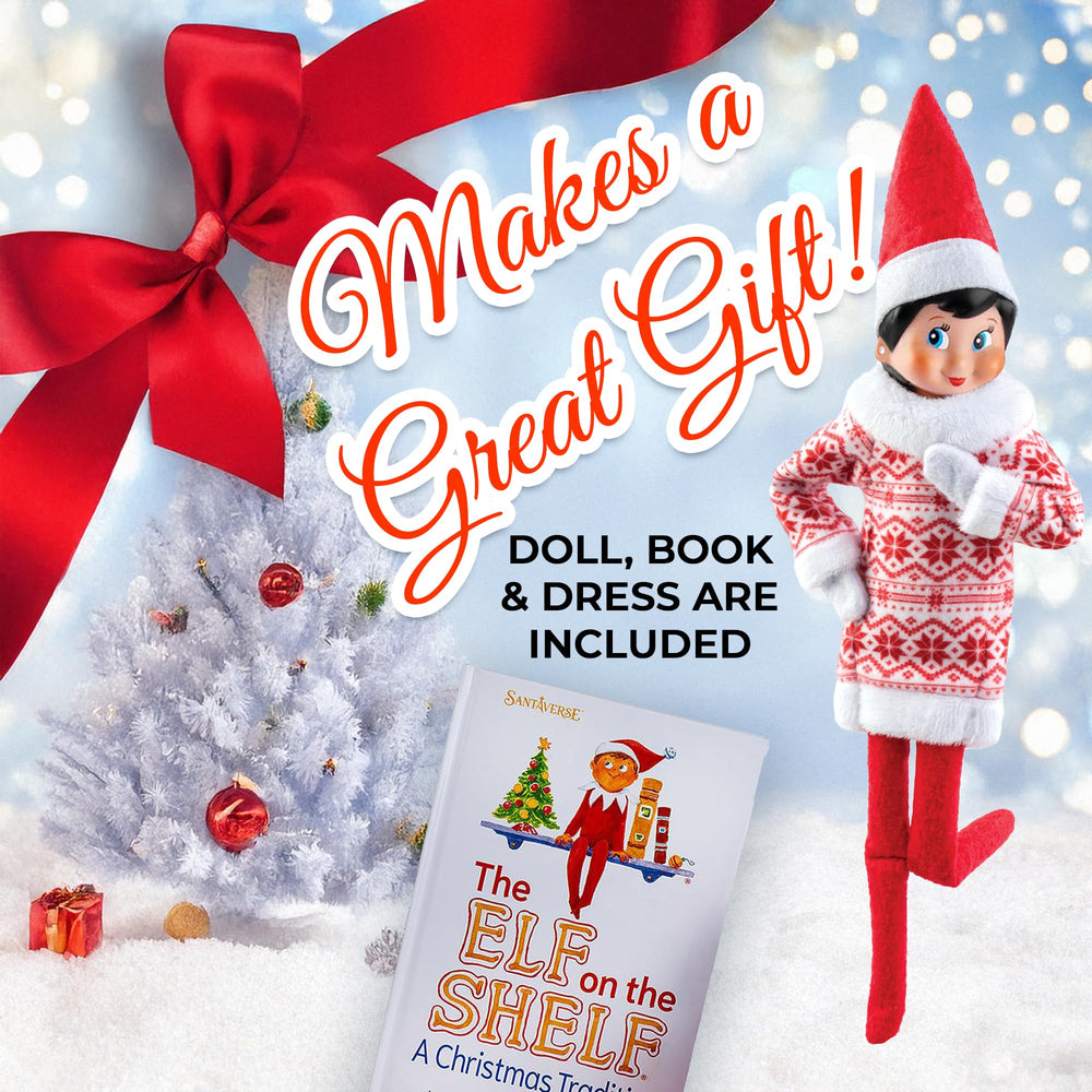 The Elf on the Shelf Christmas storybook cover features vibrant illustrations for family reading.