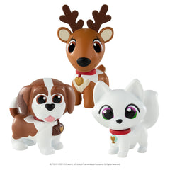 The Elf on the Shelf Elf Pets figures ideal for North Pole adventures.
