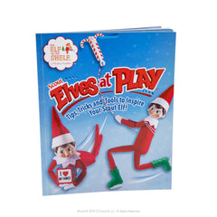 The Elf on the Shelf Elves at Play adoption guide welcoming a Scout Elf